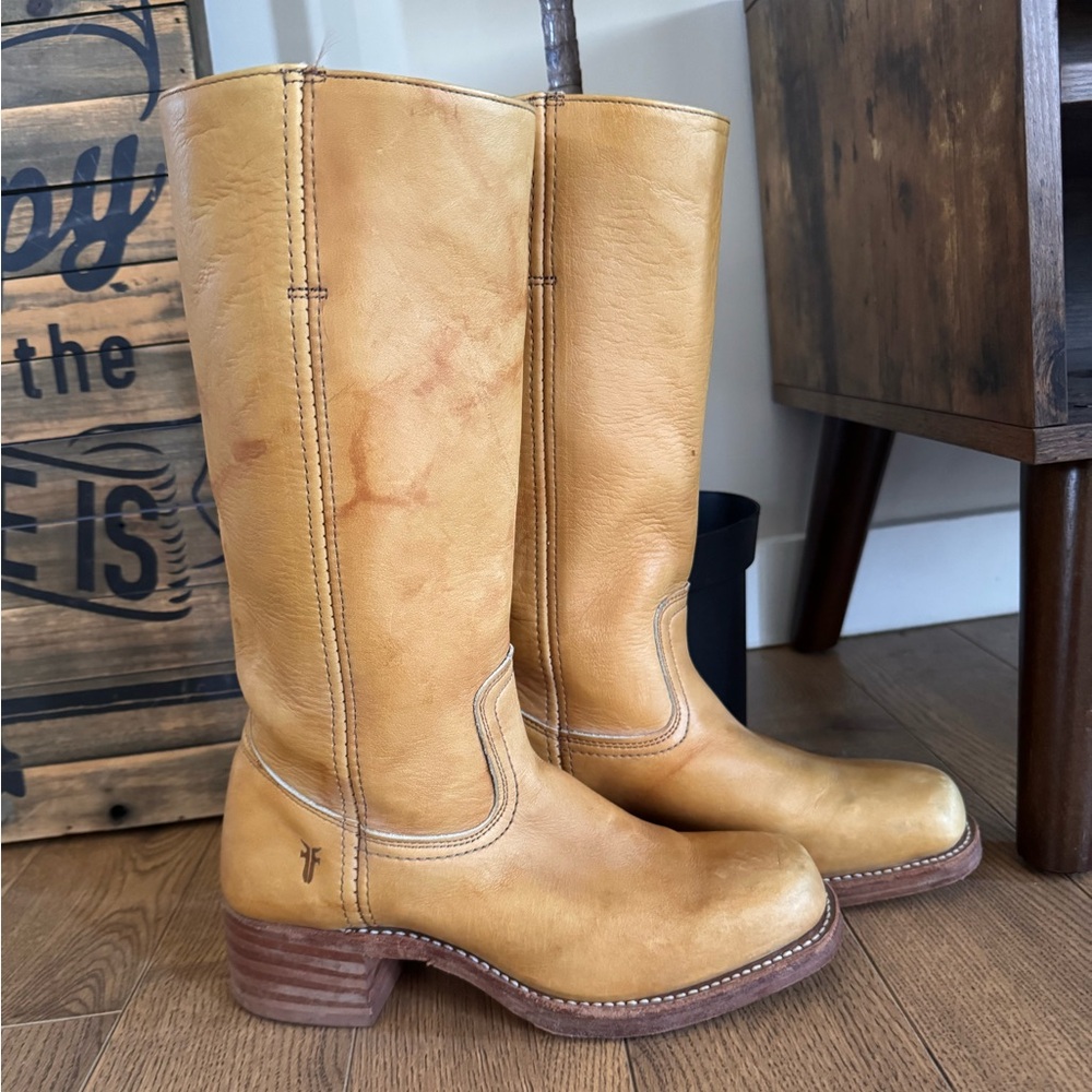 Frye Campus Leather Knee-High Boots